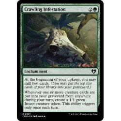 画像1: 【ENG】這い回る寄生/Crawling Infestation[MTG_CMM_0281C]