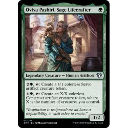 画像1: 【ENG】造命の賢者、オビア・パースリー/Oviya Pashiri, Sage Lifecrafter[MTG_CMM_0311U]