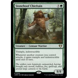 画像1: 【ENG】石蹄獣の酋長/Stonehoof Chieftain[MTG_CMM_0325R]