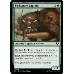 画像1: 【ENG】牙守りの隊長/Tuskguard Captain[MTG_CMM_0328C]