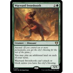 画像1: 【ENG】むら気な長剣歯/Wayward Swordtooth[MTG_CMM_0331R]