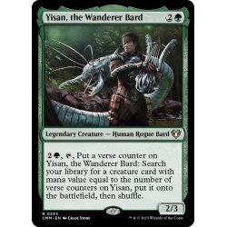 画像1: 【ENG】★Foil★放浪の吟遊詩人、イーサーン/Yisan, the Wanderer Bard[MTG_CMM_0334R]