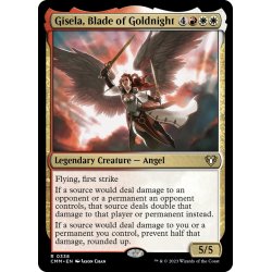 画像1: 【ENG】黄金夜の刃、ギセラ/Gisela, Blade of Goldnight[MTG_CMM_0338R]