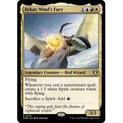 画像1: 【ENG】風の憤怒、カイカ/Kykar, Wind's Fury[MTG_CMM_0343R]