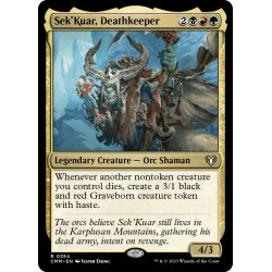 画像1: 【ENG】死の守り手、セックァー/Sek'Kuar, Deathkeeper[MTG_CMM_0354R]