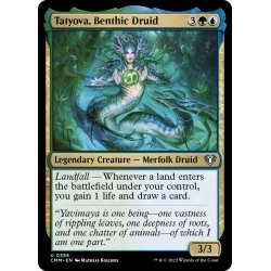 画像1: 【ENG】水底のドルイド、タトヨヴァ/Tatyova, Benthic Druid[MTG_CMM_0358U]