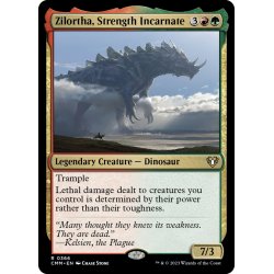 画像1: 【ENG】力の具現、ジローサ/Zilortha, Strength Incarnate[MTG_CMM_0366R]