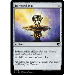 画像1: 【ENG】ダークスティールの鋳塊/Darksteel Ingot[MTG_CMM_0378C]