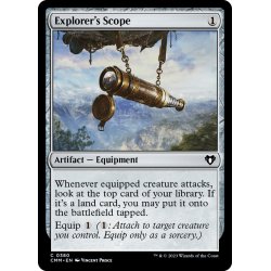 画像1: 【ENG】探検者の望遠鏡/Explorer's Scope[MTG_CMM_0380C]