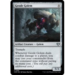 画像1: 【ENG】晶洞ゴーレム/Geode Golem[MTG_CMM_0386U]