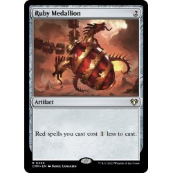 画像1: 【ENG】ルビーの大メダル/Ruby Medallion[MTG_CMM_0405R]