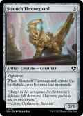 【ENG】堅牢な玉座守り/Staunch Throneguard[MTG_CMM_0412C]