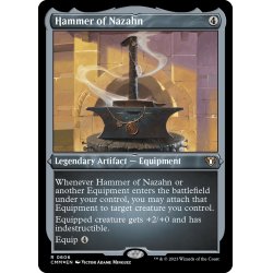 画像1: 【ENG】★Etching Foil★ナザーンの槌/Hammer of Nazahn[MTG_CMM_0606R]