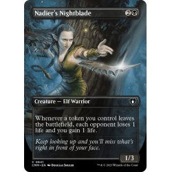 画像1: 【ENG】ネイディアの夜刃/Nadier's Nightblade[MTG_CMM_0641C]