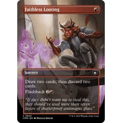 画像1: 【ENG】信仰無き物あさり/Faithless Looting[MTG_CMM_0642C]