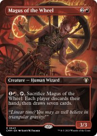 【ENG】★Foil★輪の大魔術師/Magus of the Wheel[MTG_CMM_0643R]