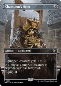 【ENG】★Foil★勇者の兜/Champion's Helm[MTG_CMM_0654R]