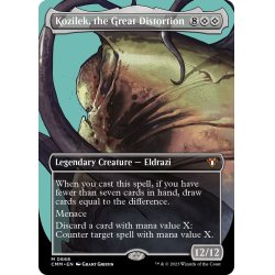 画像1: 【ENG】★Foil★大いなる歪み、コジレック/Kozilek, the Great Distortion[MTG_CMM_0668M]