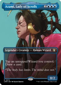 【ENG】★Foil★巻物の君、あざみ/Azami, Lady of Scrolls[MTG_CMM_0672R]