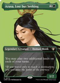 【ENG】★Foil★迷える探求者、梓/Azusa, Lost but Seeking[MTG_CMM_0679R]