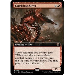 画像1: 【ENG】★Foil★気まぐれスリヴァー/Capricious Sliver[MTG_CMM_0765R]