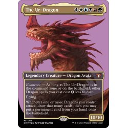 画像1: 【ENG】★textured foil★始祖ドラゴン/The Ur-Dragon[MTG_CMM_1065M]