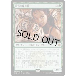 画像1: 【JPN】獣性を呼ぶ者/Caller of the Untamed[MTG_CN2_062R]