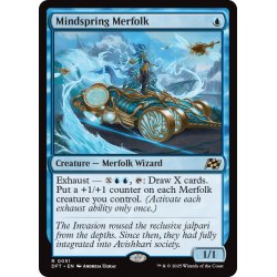 画像1: 【ENG】思考の泉のマーフォーク/Mindspring Merfolk [MTG_DFT_0051_R]