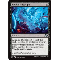 画像1: 【ENG】獄滅横当て/Hellish Sideswipe [MTG_DFT_0090_U]