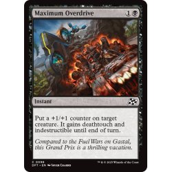 画像1: 【ENG】限界突破出力/Maximum Overdrive [MTG_DFT_0096_C]