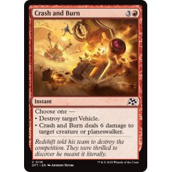 画像1: 【ENG】衝突と炎上/Crash and Burn [MTG_DFT_0119_C]