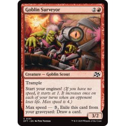 画像1: 【ENG】ゴブリンの偵察員/Goblin Surveyor [MTG_DFT_0131_C]