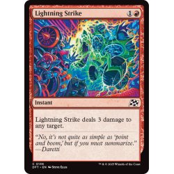 画像1: 【ENG】稲妻の一撃/Lightning Strike [MTG_DFT_0136_C]