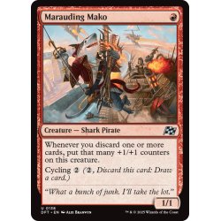 画像1: 【ENG】略奪するアオザメ/Marauding Mako [MTG_DFT_0138_U]