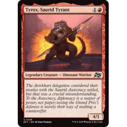 画像1: 【ENG】サウリドの暴君、ティロックス/Tyrox, Saurid Tyrant [MTG_DFT_0149_U]