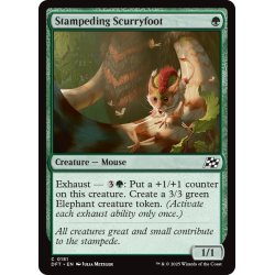 画像1: 【ENG】突進する小走り足/Stampeding Scurryfoot [MTG_DFT_0181_C]