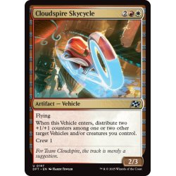 画像1: 【ENG】クラウドスパイアの飛空二輪車/Cloudspire Skycycle [MTG_DFT_0197_U]