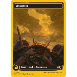 画像1: 【ENG】★ファーストプレイス・Foil★山/Mountain[MTG_DFT_0510_C]