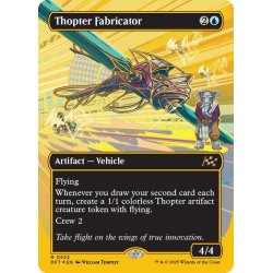 画像1: 【ENG】★ファーストプレイス・Foil★飛行機械の製造者/Thopter Fabricator [MTG_DFT_0522_R]