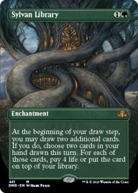 【ENG】森の知恵/Sylvan Library[MTG_DMR_441M]