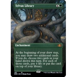 画像1: 【ENG】★Foil★森の知恵/Sylvan Library[MTG_DMR_441M]