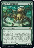 【JPN】ラノワールの緑後家蜘蛛/Llanowar Greenwidow[MTG_DMU_169R]