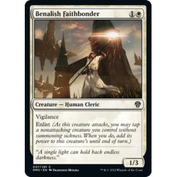 画像1: 【ENG】ベナリアの信仰繋ぎ /Benalish Faithbonder [MTG_DMU_007C]