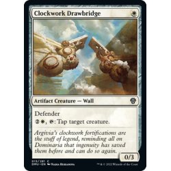 画像1: 【ENG】機械仕掛けの跳ね橋/Clockwork Drawbridge[MTG_DMU_013C]