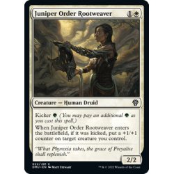 画像1: 【ENG】柏槙教団の樹根織り/Juniper Order Rootweaver[MTG_DMU_022C]