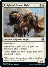 【ENG】曙光の騎士/Knight of Dawn's Light[MTG_DMU_023U]