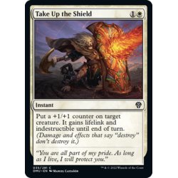 画像1: 【ENG】盾、構え/Take Up the Shield[MTG_DMU_035C]