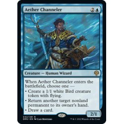 画像1: 【ENG】霊気の媒介者/Aether Channeler[MTG_DMU_042R]