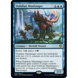 画像1: 【ENG】ヴォーデイリアの精神詠い/Vodalian Mindsinger[MTG_DMU_076R]