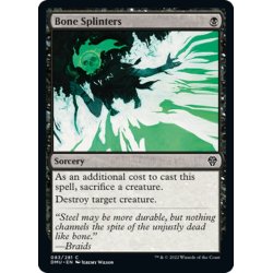 画像1: 【ENG】骨の粉砕/Bone Splinters[MTG_DMU_083C]